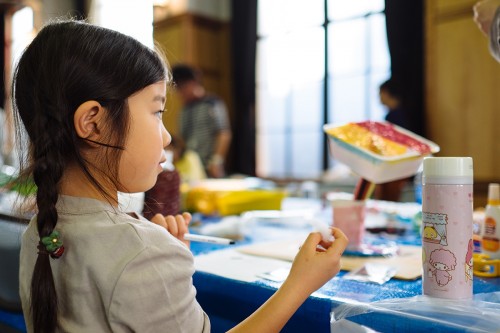 Cai Guo-Qiang “Children Da Vincis” Workshop, Oct. 25